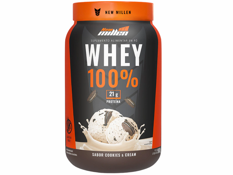 WHEY 100% POTE 900G - NEW MILLEN - Imagem 3