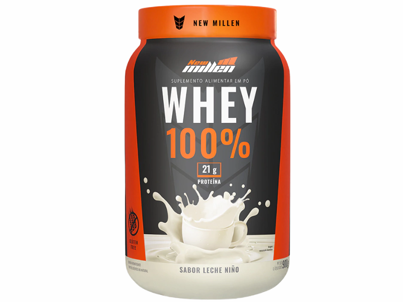 WHEY 100% POTE 900G - NEW MILLEN - Imagem 6