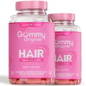 GUMMY HAIR PROMOPACK TUTTI FRUTTI 60UN + TUTTI FRUTTI 60UN
