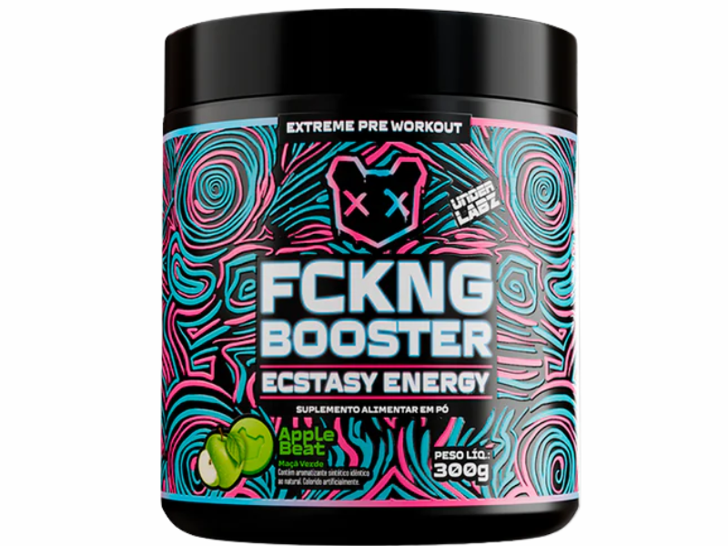 PRÉ-TREINO FCKNG BOOSTER 300G - UNDER LABZ - Imagem 4