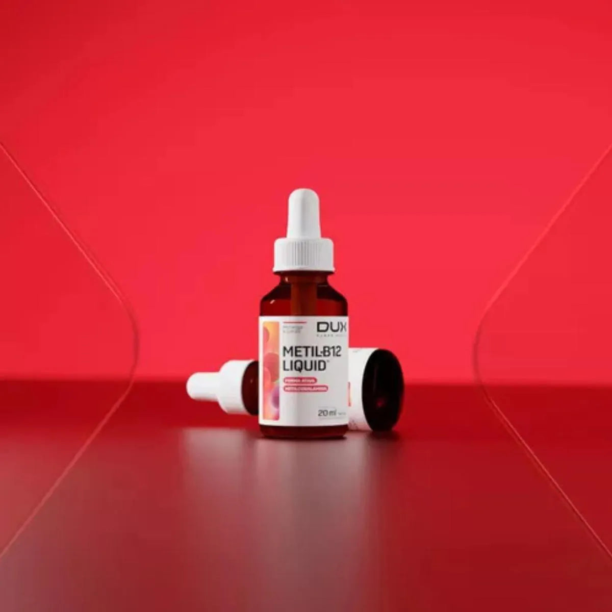 VITAMINA B12 MORANGO E LIMÃO 20ML - DUX - Imagem 2