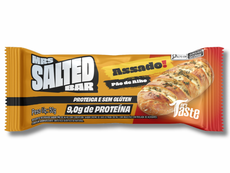 TASTE COOKIES BAR SALTED 12UN 50G - MRS TASTE - Imagem 6