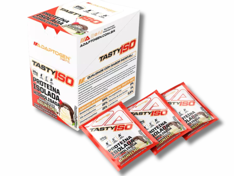 TASTY ISO 2W SACHE 12X34G - ADAPTOGEN - Imagem 2