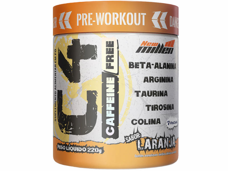 PRE TREINO C4 CAFFEINE FREE C/ COLINA 220G - NEW MILLEN - Imagem 3