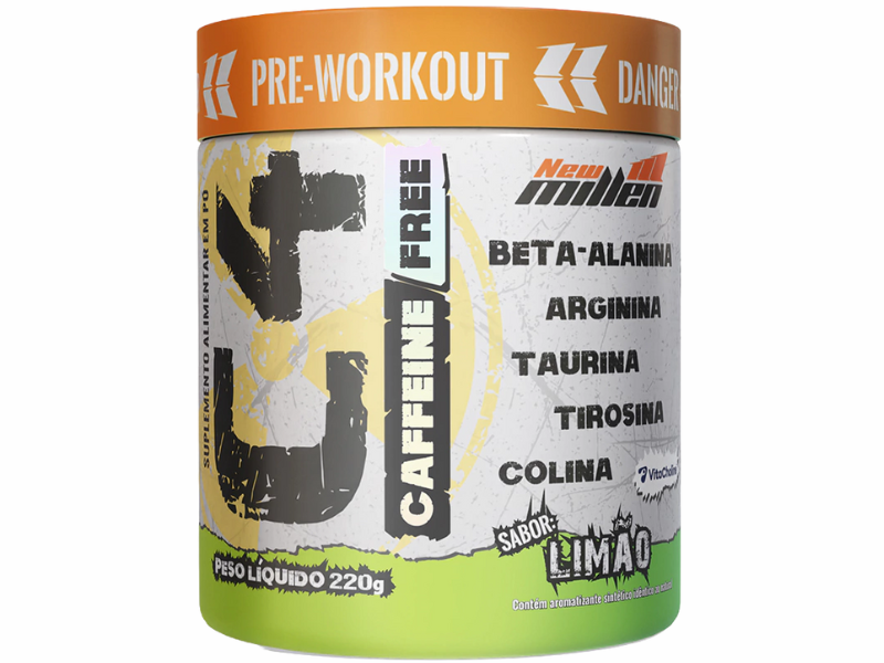 PRE TREINO C4 CAFFEINE FREE C/ COLINA 220G - NEW MILLEN - Imagem 2