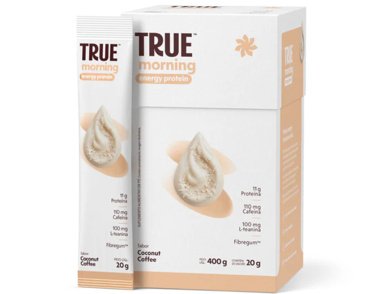 MORNING ENERGY PROTEIN C/ 20UN 20G - TRUE SOURCE - Imagem 2