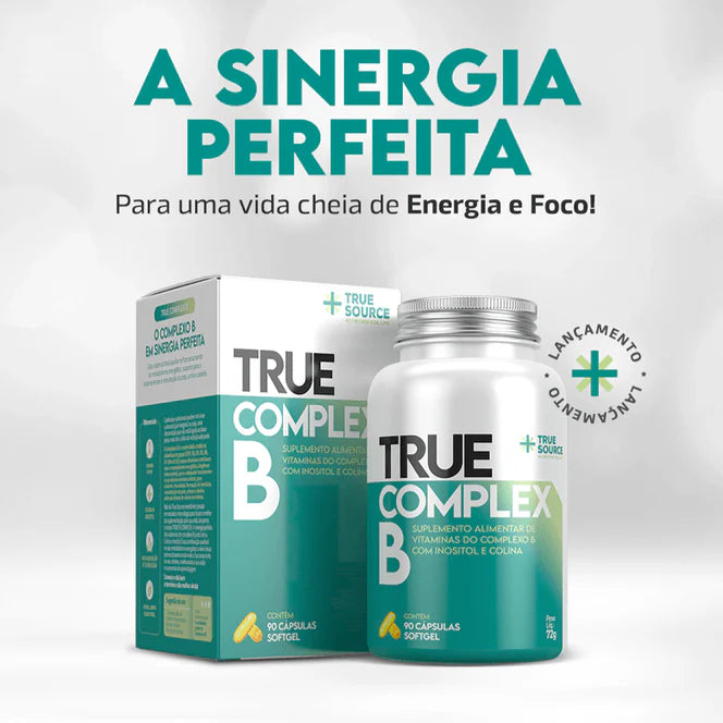 COMPLEX B 90CAPS - TRUE SOURCE - Imagem 3