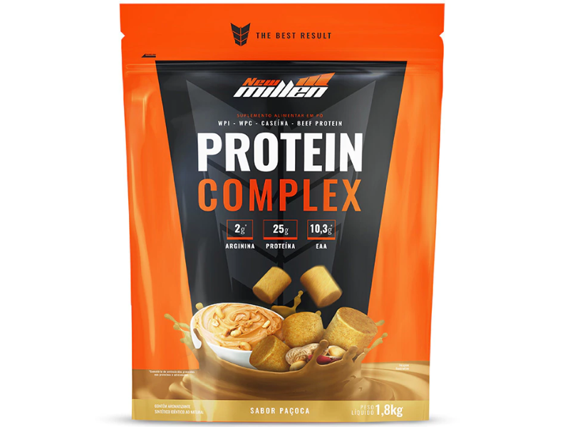 PROTEIN COMPLEX 1,8KG REFIL - NEW MILLEN - Imagem 6