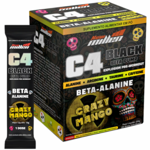 PRE TREINO C4 BLACK EXPLOSION 22X10G SACHE - NEW MILLEN