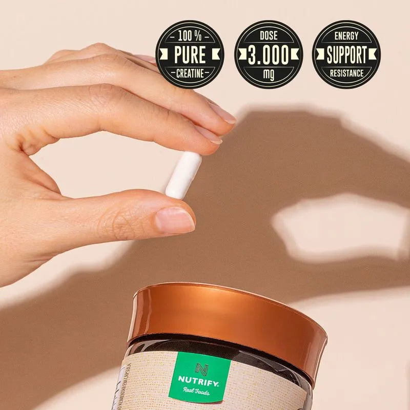 CREATINA 100% 120CAPS - NUTRIFY - Imagem 2