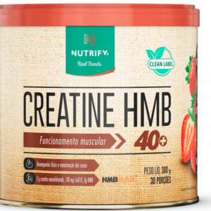 CREATINA HMB MORANGO 300G - NUTRIFY