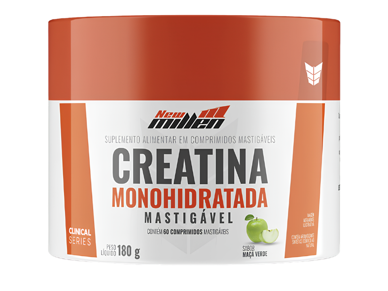 CREATINA MASTIGAVEL 60COMP - NEW MILLEN - Imagem 2