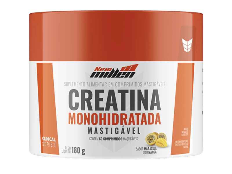 CREATINA MASTIGAVEL 60COMP - NEW MILLEN - Imagem 3