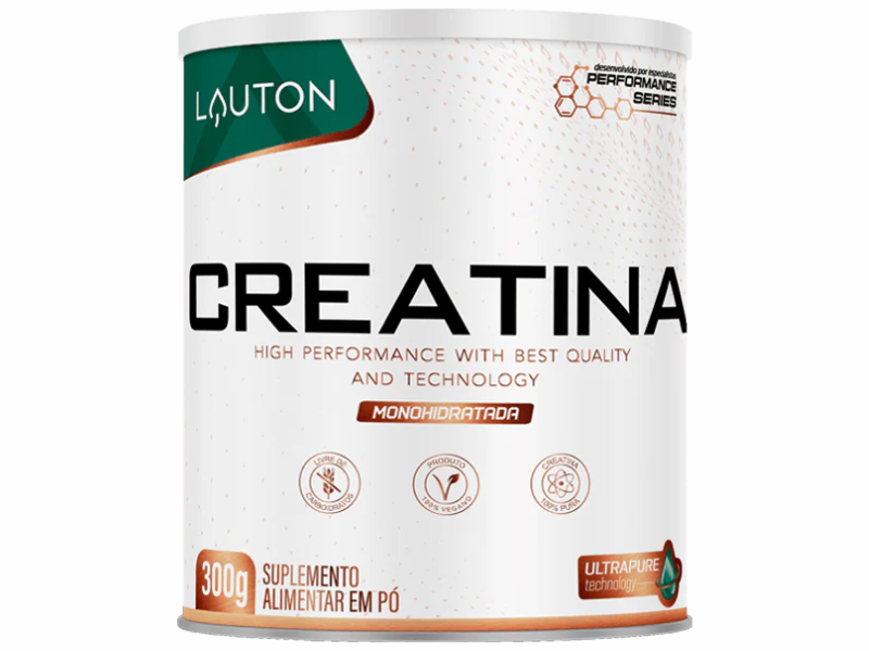 CREATINA MONOHIDRATADA ULTRAPURE 300G - LAUTON