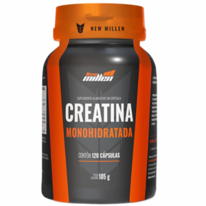 CREATINA MONOHIDRATADA 120CAPS - NEW MILLEN