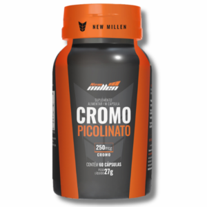 CROMO PICOLINATO 250MCG 60CAPS - NEW MILLEN