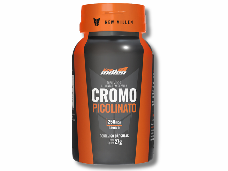 CROMO PICOLINATO 250MCG 60CAPS - NEW MILLEN