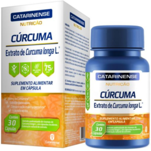 CURCUMA 130MG 30CAPS - CATARINENSE NUTRICAO