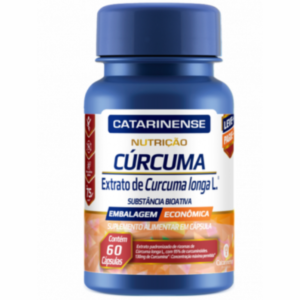 CURCUMA 130MG 60CAPS - CATARINENSE NUTRICAO