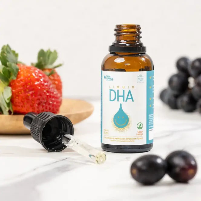 LIQUID DHA LARANJA 30ML - TRUE SOURCE - Imagem 2