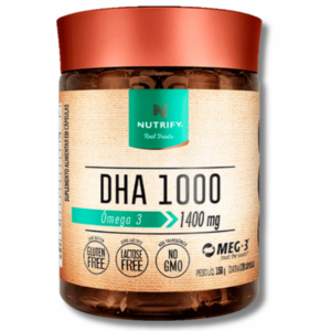 DHA 1000 60 CAPSULAS - NUTRIFY