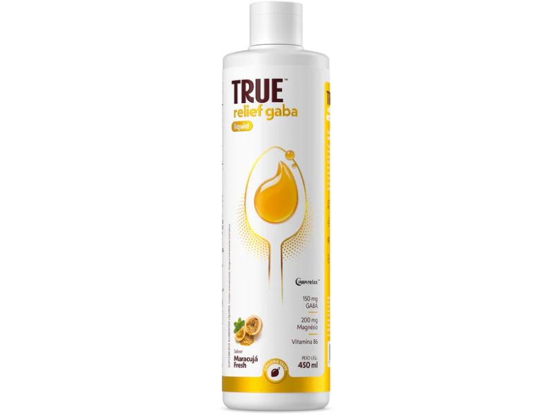 GABA RELIEF LIQUID MARACUJA FRESH 450ML - TRUE SOURCE