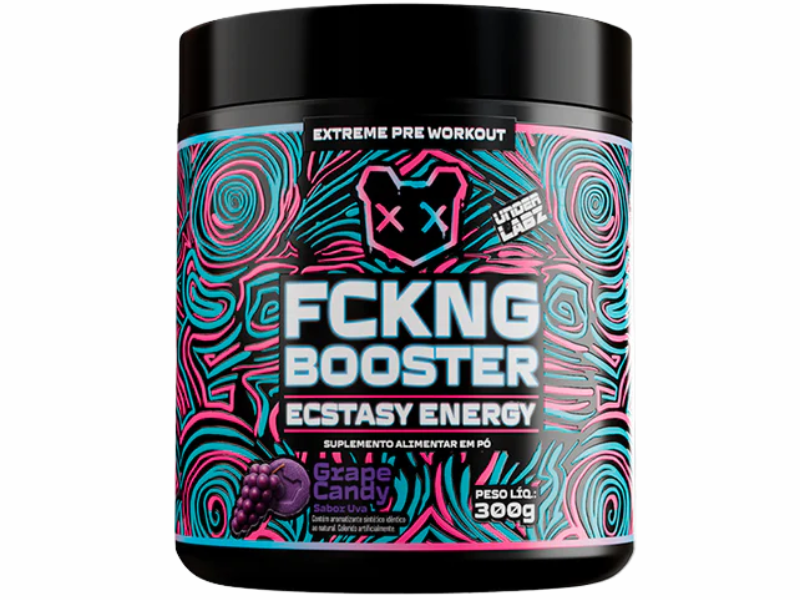 PRÉ-TREINO FCKNG BOOSTER 300G - UNDER LABZ - Imagem 3