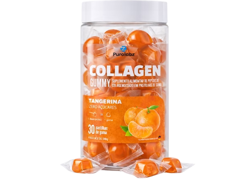 COLLAGEN GUMMY VERISOL 30 GOMAS - PUROLABZ - Imagem 2