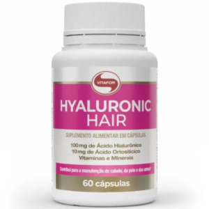 HYALURONIC HAIR 60CAPS 500MG - VITAFOR