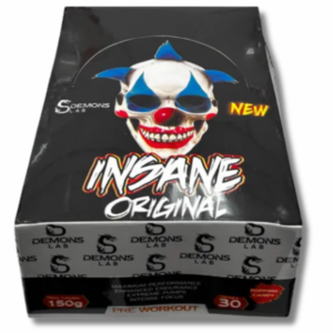 PRE TREINO INSANE ORIGINAL CAIXA C/ 30UN 5G - DEMONS LAB