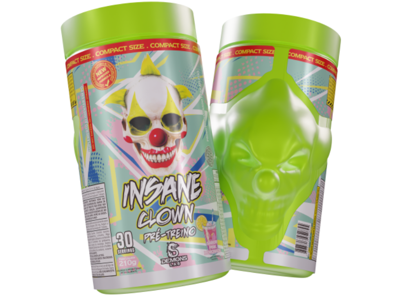 PRÉ - TREINO INSANE CLOWN 210G - DEMONS LAB - Imagem 2