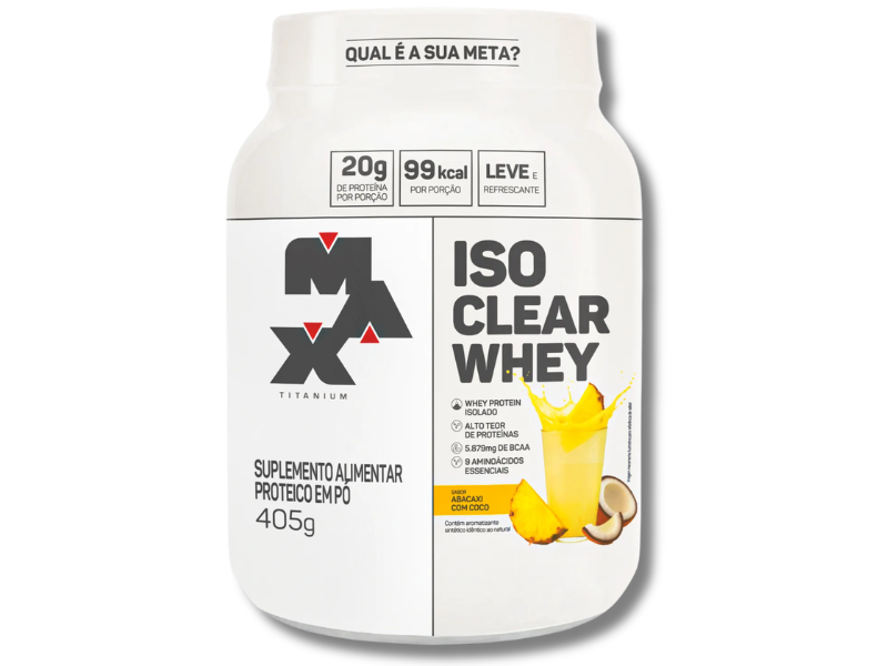 WHEY ISO CLEAR 405G - MAX TITANIUM