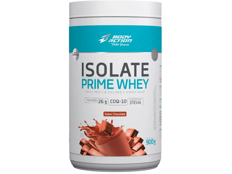WHEY 2W ISOLATE PRIME ZERO LACTOSE POTE 900G - BODYACTION - Imagem 2