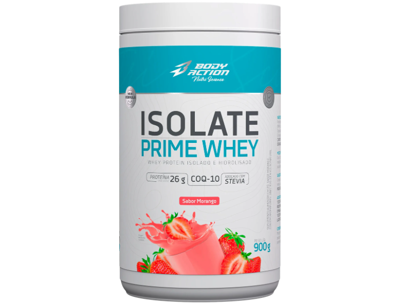 WHEY 2W ISOLATE PRIME ZERO LACTOSE POTE 900G - BODYACTION - Imagem 3