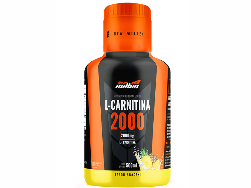 L - CARNITINA 2000MG 500ML - NEW MILLEN - Imagem 3