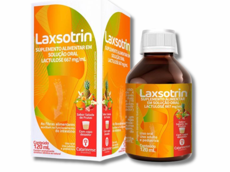 LAXSOTRIN SALADA DE FRUTAS 667MG/ML 120ML - CATARINENSE NUTRICAO
