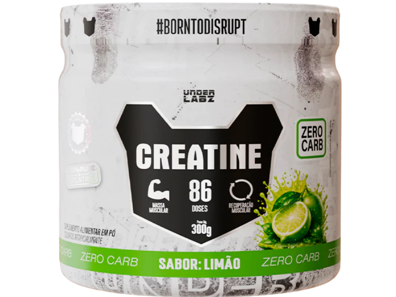 CREATINA BORNTODISRUPT 300G - UNDER LABZ - Imagem 3