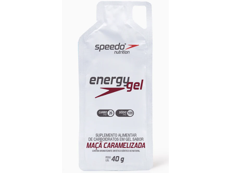 ENERGY GEL SPEEDO PWRD BY Z2 MACA CARAMELIZADA CAIXA C/ 10 SACHES 40G - Imagem 2