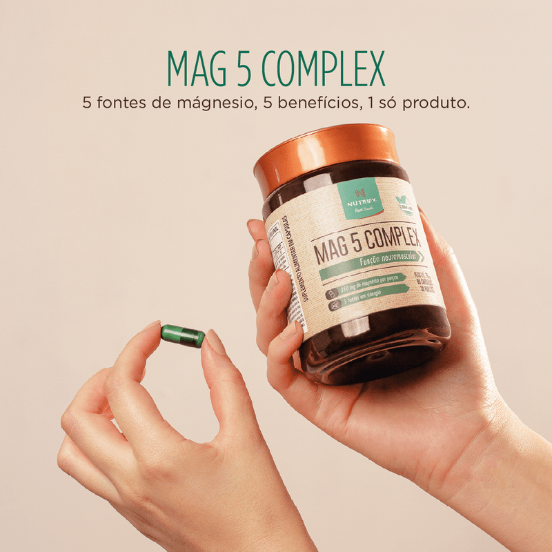 MAG 5 COMPLEX 90CAPS - NUTRIFY - Imagem 2