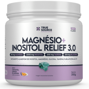 MAGNÉSIO + INOSOTOL 3.3 350G - TRUE SOURCE
