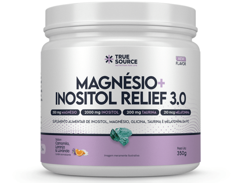 MAGNÉSIO + INOSOTOL 3.3 350G - TRUE SOURCE