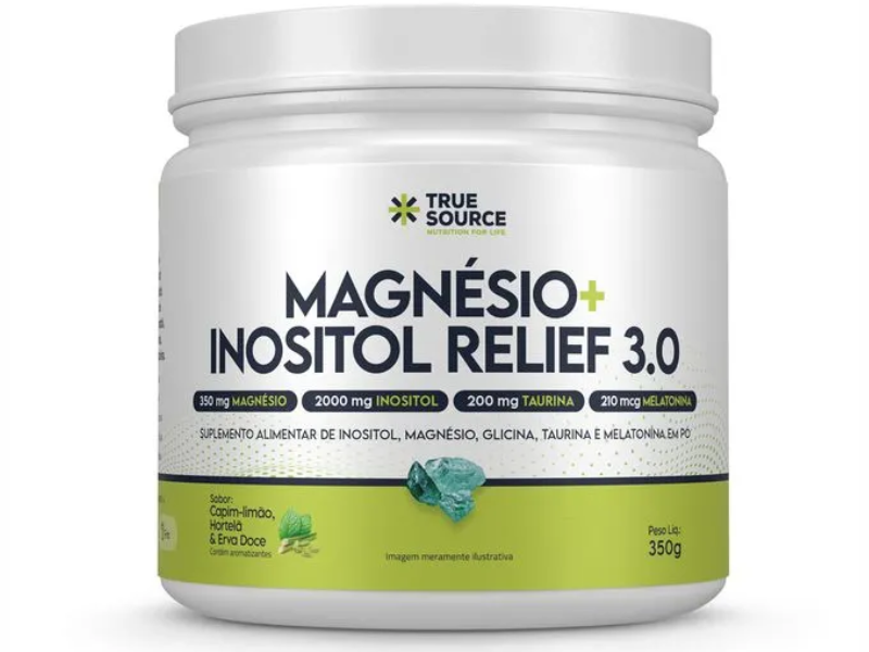MAGNÉSIO + INOSOTOL 3.3 350G - TRUE SOURCE - Imagem 2