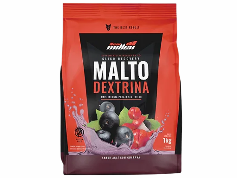MALTODEXTRINA 1KG REFIL - NEW MILLEN - Imagem 2