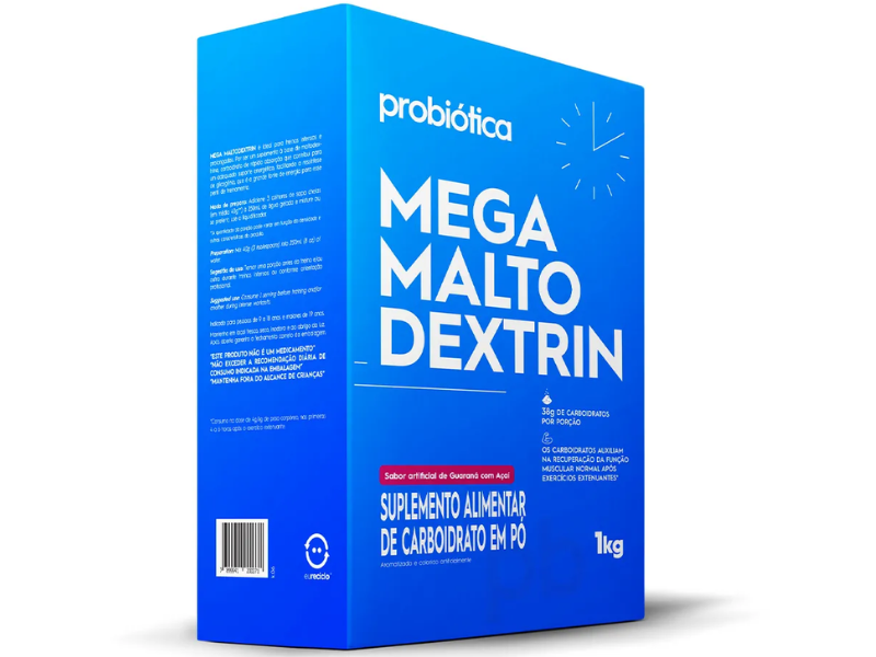 MEGA MALTODEXTRIN CAIXA 1KG - PROBIOTICA - Imagem 3