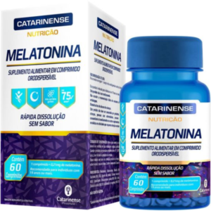 MELATONINA 60COMP - CATARINENSE NUTRICAO