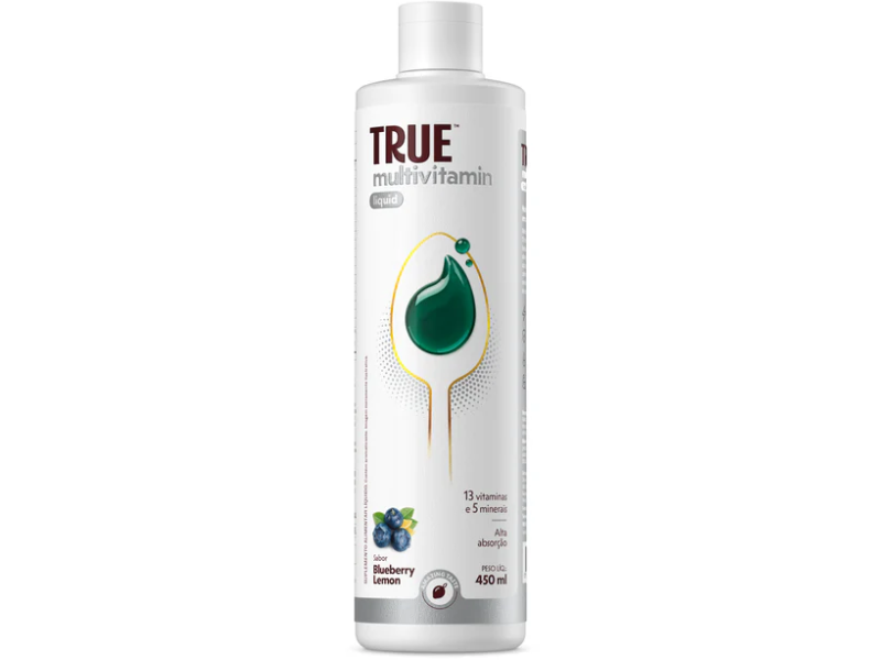 MULTIVITAMINICO LIQUID BLUEBERRY LEMON 450ML - TRUE SOURCE
