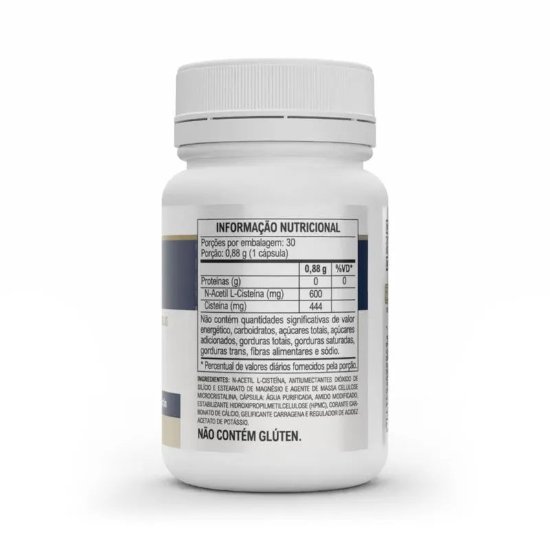 N-ACETIL CISTEINA (NAC) 30CAPS 750MG - VITAFOR - Imagem 2