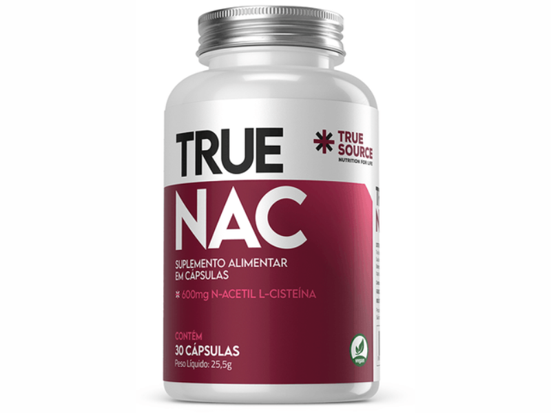 NAC 600MG 30CAPS - TRUE SOURCE