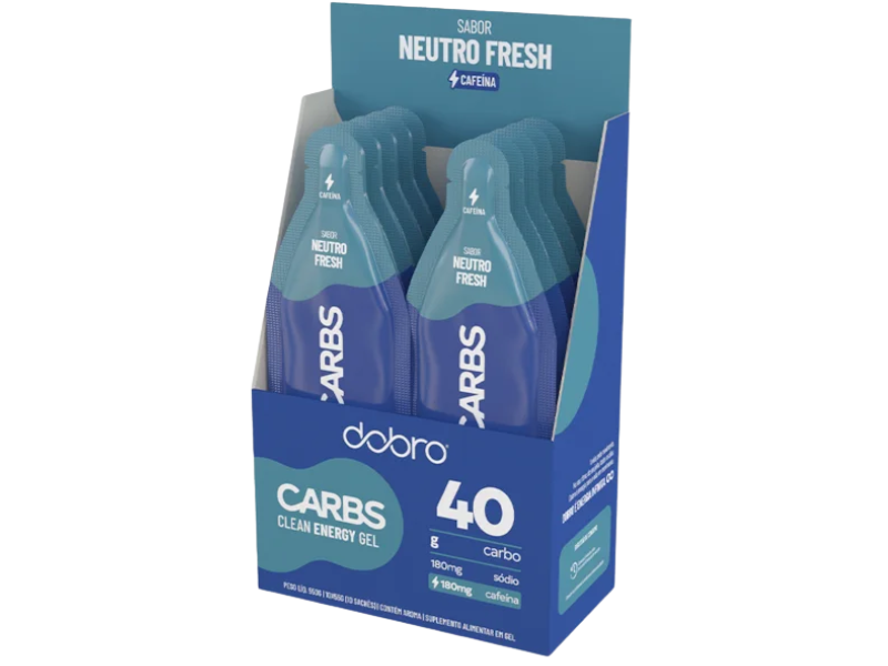 CARBS GEL 40 NEUTRO FRESH 10UN 55G - DOBRO - Imagem 2