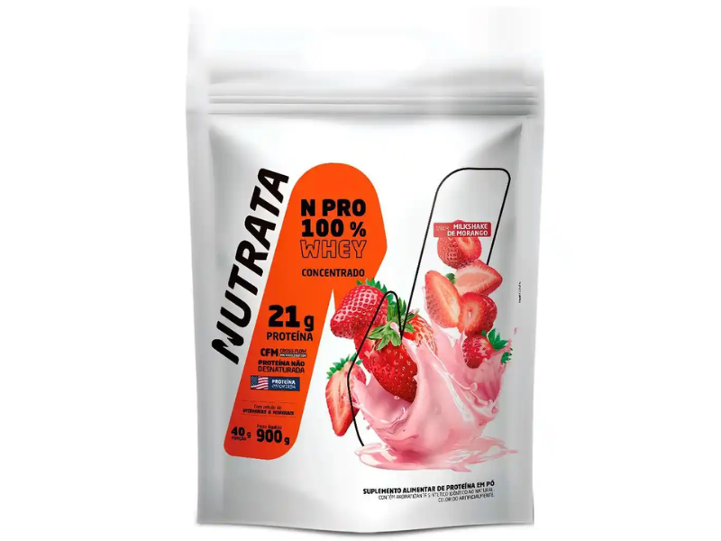 NPRO WHEY 100% REFIL 900G - NUTRATA - Imagem 3